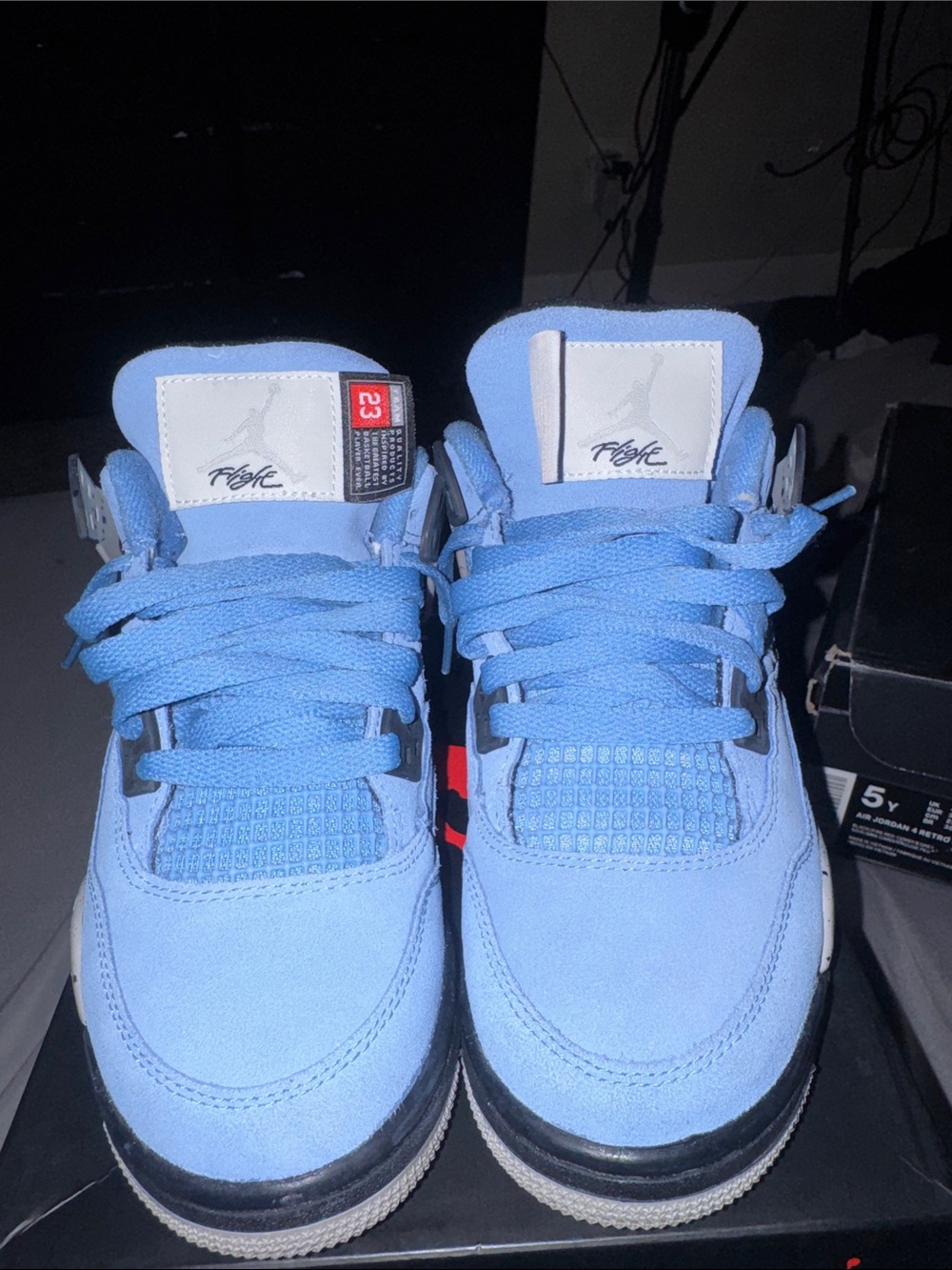Jordan 4 university blue 5Y